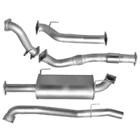 Hulk Stainless Steel Exhaust Kit - Holden Colorado & Isuzu D-MAX 3L RCT/C STYLESIDE