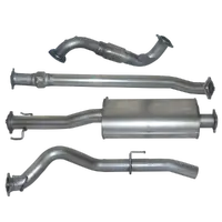 Hulk Stainless Steel Exhaust Kit - Mitsubishi Triton MN 2.5TD 4WD 2010-2015