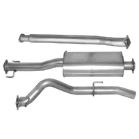 Hulk Stainless Steel Exhaust Kit - Mitsubishi Triton MQ 2.4L 2015 ON