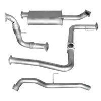 Hulk Stainless Steel Exhaust Kit - Nissan Navara D40 2.5L 2007