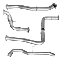 Hulk Stainless Steel Exhaust Kit Nissan Navara D40 Thai Built Manual Only 2.5L TD