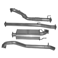 Hulk Stainless Steel Exhaust Kit - for Toyota Hilux 150 Series 3.0TD 1KD 2005-2015