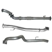 Hulk Stainless Steel Exhaust Kit for Toyota Prado 3.0L 120/150 Series Wag11/06-06/15 D4D