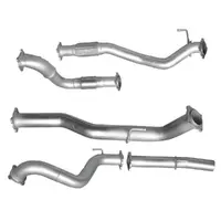 Hulk Stainless Steel Exhaust Kit for Toyota LandCruiser 100 Series Wagon 4.2L 1Hd-Fte TD