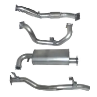 Hulk Stainless Steel Exhaust Kit - for Toyota LandCruiser 78 Series 4.5L V8 1VD FTV NON DPF