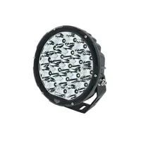 Hulk 7" Round LED Driving Lamp - Black Bezel