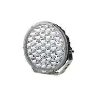 Hulk 9" Round LED Driving Lamp - Silver Bezel