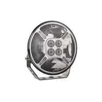 Hulk 9" Round LED Driving Lamp Chrome