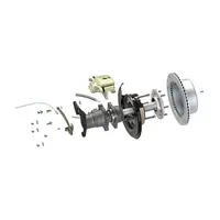 Hulk Rear Drum to Disc Brake Conversion Kit - Ford Ranger PX & Mazda BT-50 UR (Includes wheel bearings)