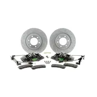 Hulk Big Brake Upgrade Kit - Front - Isuzu D-MAX & Holden Colorado RG, Colorado 7 (Reverse-mount split hub rotor)