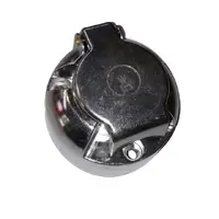 Aluminium 7 pin surface mount trailer socket