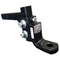 Mister hitches Raptor 4500kg super duty adjustable ball mount 16 stage (mhabm45-1)