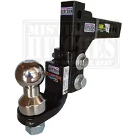 Mister hitches Raptor 4500kg super duty adjustable hitch - 63.5mm / 2-1/2" shank suit ram Silverado GMC Ford f-series