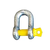 D shackle stamped and rated 8mm 0.75t