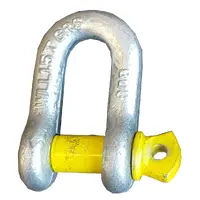 D shackle stamped and rated 11mm 1.5t