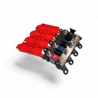 3 Way Midi ANL AFS Fuse Bussed Distribution Block Modular with fuses