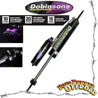 2"-3" Front Dobinsons MRA Adjustable Remote Reservoir Shock 60mm for Toyota LandCruiser 80 105 Series