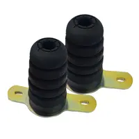 Rear Bolt In Extended Bump stops for Nissan GU Patrol 25mm spacers Bumpstop