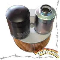 Air, Fuel & Oil Filter Kit for Nissan Patrol GU Y61 TD42 NON TURBO 12/1997-Onwards diesel