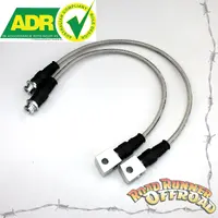 Braided Extended Brake Line Kit Front & Rear for Nissan Patrol GQ Y60 GU Y61 2" 3" 4" 5" inch Lift ADR Approved