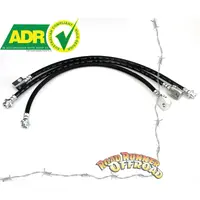 Rubber Extended Brake Line Kit ABS Front & Rear for Nissan Patrol GU Y61 (not ZD30) 2" 3" 4" 5" inch Lift ADR Approved