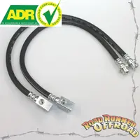 Rubber Extended Brake Line Kit Front & Rear for Nissan Patrol GQ Y60 GU Y61 2" 3" 4" 5" inch Lift ADR Approved