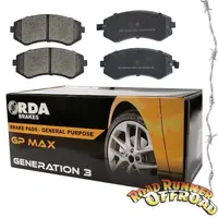 RDB1146 RDA GP MAX Rear Brake Pads Set for Nissan Patrol GQ Y60 Rear