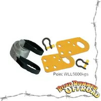 Recovery Point Kit inc Points Shackles Bridle Strap for Nissan Patrol GQ GU S3<