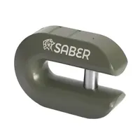 Saber Offroad 7075 Alloy Winch Shackle - Cerakote Jungle GREEN