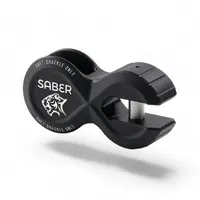 Saber Offroad 7075 Alloy Winch Shackle Pro - Cerakote Black