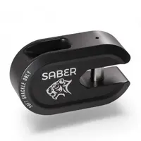 Saber Offroad 7075 Alloy Winch Shackle Short - Cerakote Black