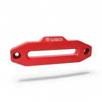 Saber Offroad Saber Offroad Aluminium Standard Hawse Fairlead - Cerakote Red