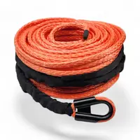 Sniper Core 4WD Winch Rope Kit 12 Strand Orange 10mmx40M (9,500kg MBS)