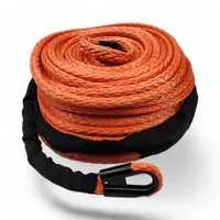 Sniper Core 4WD Winch Rope Kit 12 Strand Orange 11mmx55M (11,500kg MBS)