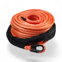 Sniper Core 4WD Winch Rope Kit 12 Strand Orange 12mmx50M (13,500kg MBS)