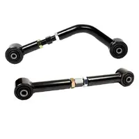 Adjustable Upper Control Arms Pair 1x bent (J arm) 1x straight for long range tanks for Nissan Patrol GQ Y60 GU Y61