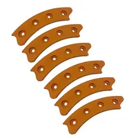 Replacement Bead Lock Ring Suits Trail Gear Creeper Lock MATT ORANGE - Set of 6 Segments