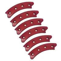 Replacement Bead Lock Ring Suits Trail Gear Creeper Lock Red - Set of 6 Segments