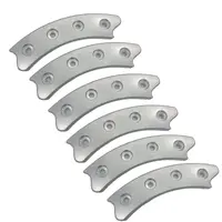 Replacement Bead Lock Ring Suits Trail Gear Creeper Lock Silver Set of 6 Segments