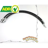 Rubber Extended Brake Line Kit Front & Rear for Toyota LandCruiser 80 & 105 Series 3" 4" 5" inch Lift ADR Approved