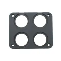 Socket Flush Mount Panel - Quad