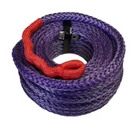 UHMWPE Winch Rope PURPLE 10mm x 30M Synthetic Cable for all low mount winches