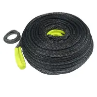 11mm x 50M GREY Auz Competition Winch Rope Comp truck for Wide Drum