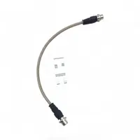 Extended Braided Brake Line Hose Rear Left for VSC for Toyota LandCruiser VDJ 76 78 79 Series 2-3 inch Lift ADR Approved 