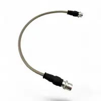 Extended Braided Brake Line Hose Left Rear for VSC for Toyota LandCruiser VDJ 76 78 79 Series 3" 4" inch Lift ADR Approved 