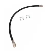 Extended Rubber Brake Line Hose Rear Right for Toyota LandCruiser VDJ 76 78 79 8/16 on 2-3 " 