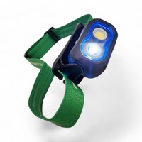 DogBox XL Duet rechargeable headlamp, motion sensing, flood & spot beam